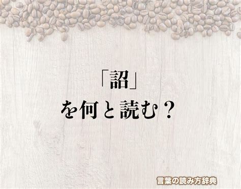 天子詔|詔 （しょう） とは？ 意味・読み方・使い方